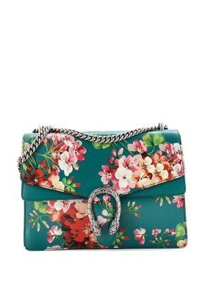 Gucci Pre-Owned Dionysus Bag Blooms Print Leather Medium shoulder bag - Green