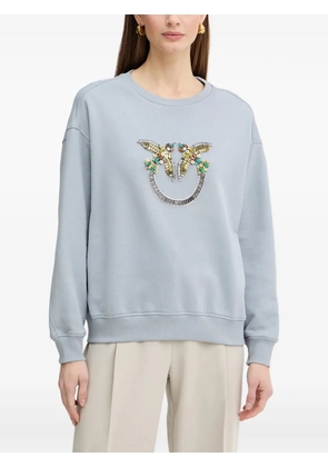 PINKO bead-embellished sweatshirt - Blue