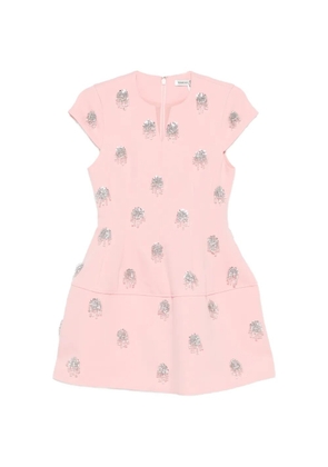Simkhai V-neck embellished mini dress - Pink