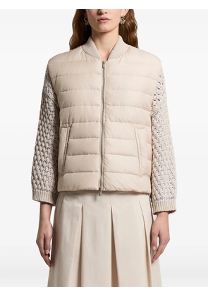 Peserico quilted gilet - Neutrals