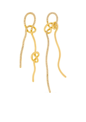 Completedworks Not Even The Mathematician Can Create Things At Will earrings - Gold