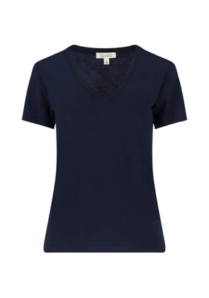 Nili Lotan Carol V-neck T-shirt - Blue