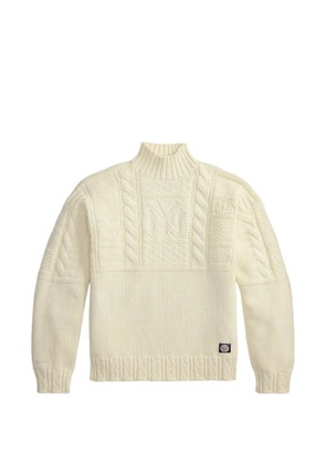 Polo Ralph Lauren cable-knit roll-neck sweater - Neutrals