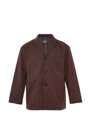 Comme des Garçons Homme buttoned pocket jacket - Brown
