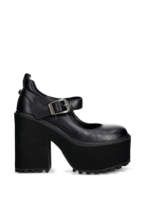 Buffalo Killah Mary buckles pumps - Black