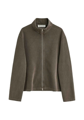 OUR LEGACY zip sweater - Green