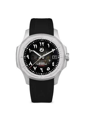 NUNCIER N200 Titanium Gray 40.5mm watch - Black