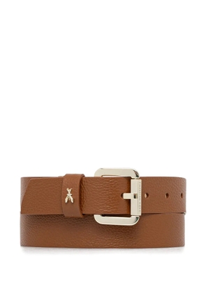 Patrizia Pepe buckle fly belt - Brown
