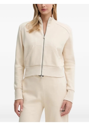 PINKO zip-up sweat jacket - Neutrals