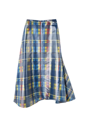 Enföld checked skirt - Blue