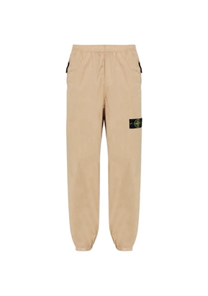 Stone Island logo-patch trousers - Neutrals