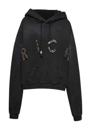 John Richmond embellished hoodie - Black