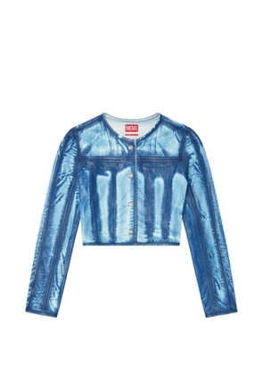 Diesel buttoned denim jacket - Blue