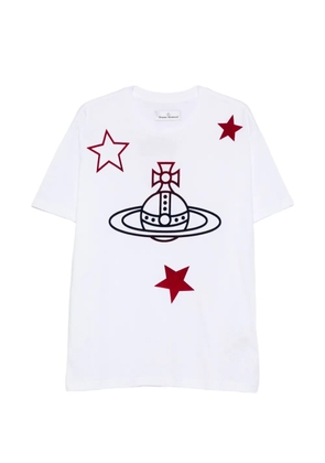 Vivienne Westwood Orb and Stars Classic T-shirt - White