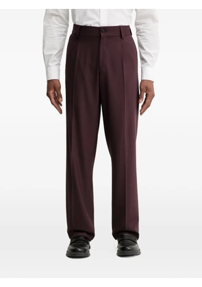 HUGO pleated trousers - Red