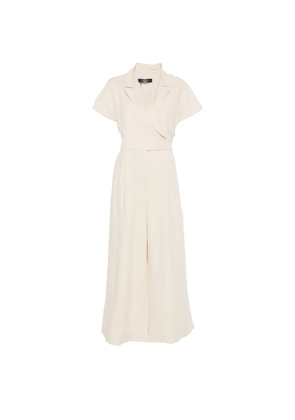 Weekend Max Mara wrap culotte jumpsuit - Neutrals