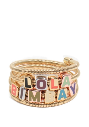 Bimba y Lola coiled bracelet - Gold