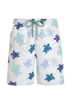 Vilebrequin turtle-print swim shorts - White