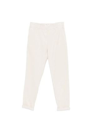 MAISON123 corduroy-texture trousers - Neutrals