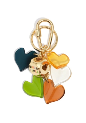 Bimba y Lola heart-shaped keychain - Gold