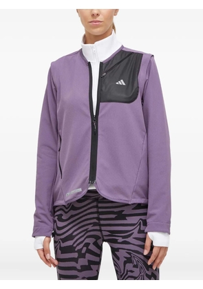 adidas zip-up jacket - Purple