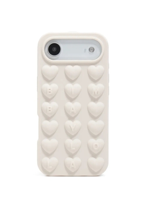 Bimba y Lola heart-motif phone case - Neutrals