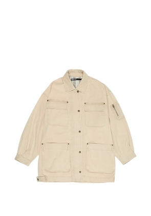 Bimba y Lola patch-pocket coat - Neutrals