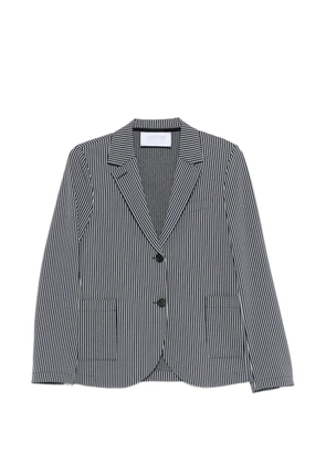 Harris Wharf London striped pocket jacket - Blue