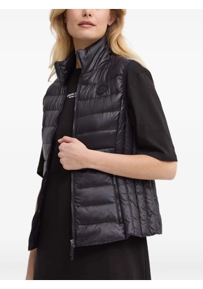 Armani Exchange zip-up gilet - Black