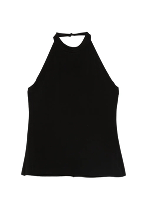Norma Kamali halterneck top - Black
