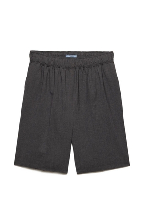 Prada light wool bermudas - Grey