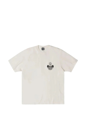 Stüssy Built To Last Pig Dyed cotton T-shirt - Neutrals