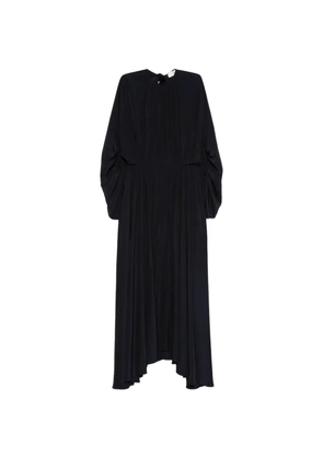 Lanvin rear-zip midi dress - Blue