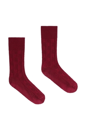 DRIES VAN NOTEN textured socks