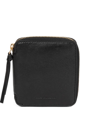 DRIES VAN NOTEN zip leather wallet - Black