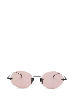 Eyepetizer oval-frame sunglasses - Black