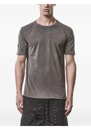 Thom Krom worked seam T-shirt - Grey