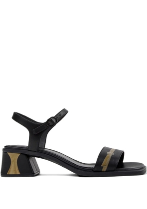Camper Kora block-heel strap sandals - Black