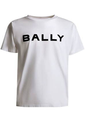 Bally logo-print organic cotton T-shirt - White