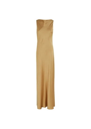 Antonelli cowl neck maxi dress - Neutrals