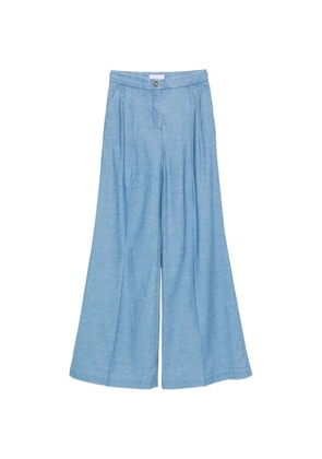 Via Masini 80 wide-leg trousers - Blue