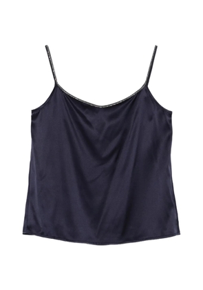 PANICALE spaghetti-strap top - Blue