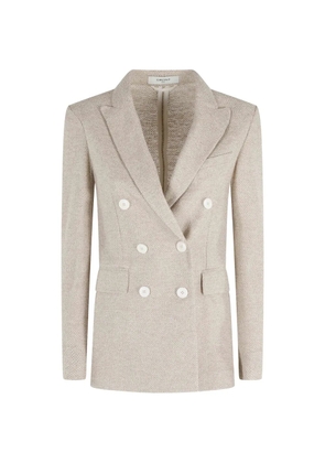Circolo 1901 mélange double-breasted blazer - Neutrals