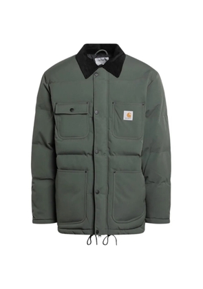 Carhartt WIP Rayler corduroy-collar puffer jacket - Green