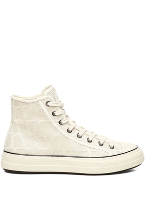 Valentino Garavani Toile Iconographe sneakers - White