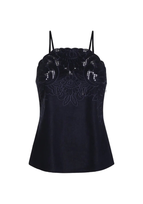 TWINSET floral tank top - Blue