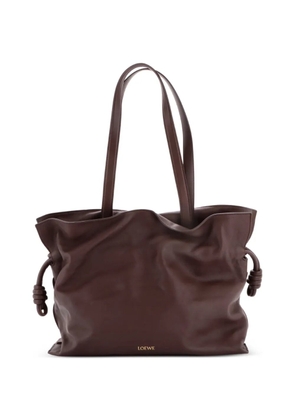 Loewe Pre-Owned Flamenco Knot Bag Leather Large tote bag - Brown
