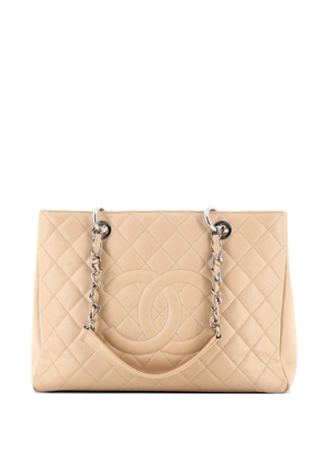 CHANEL Pre-Owned Grand Shopping Quilted Caviar tote bag - Neutrals