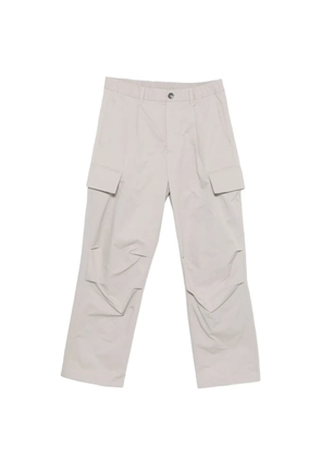 Herno elasticated-waist cargo pants - Grey