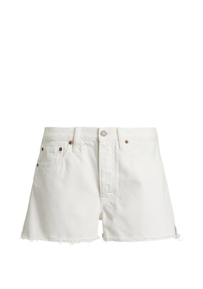 Polo Ralph Lauren pocket frayed short - White